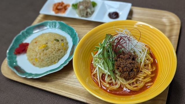 特製冷やし担々麺・炒飯セット