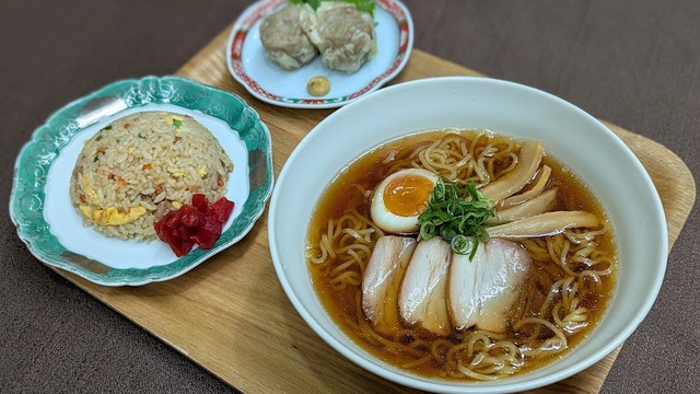 醤油ラーメン炒飯セット